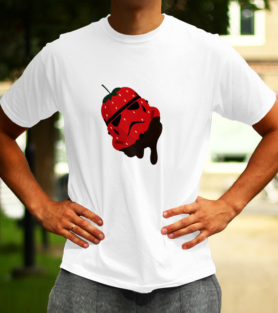 Star Wars Stormtrooper Chocolate Dipped Strawberry T-Shirt