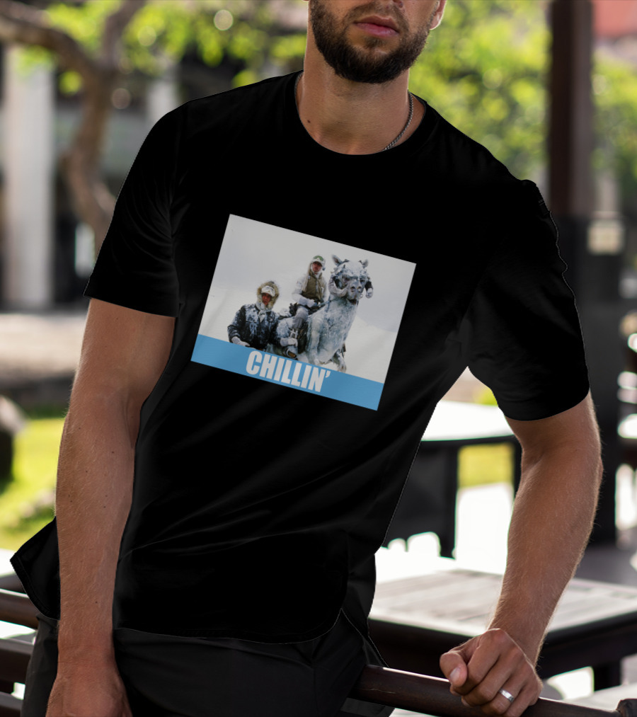 Star Wars Tauntaun Snow Chillin' T-Shirt