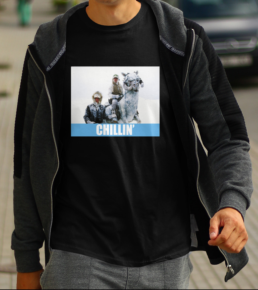 Star Wars Tauntaun Snow Chillin' T-Shirt
