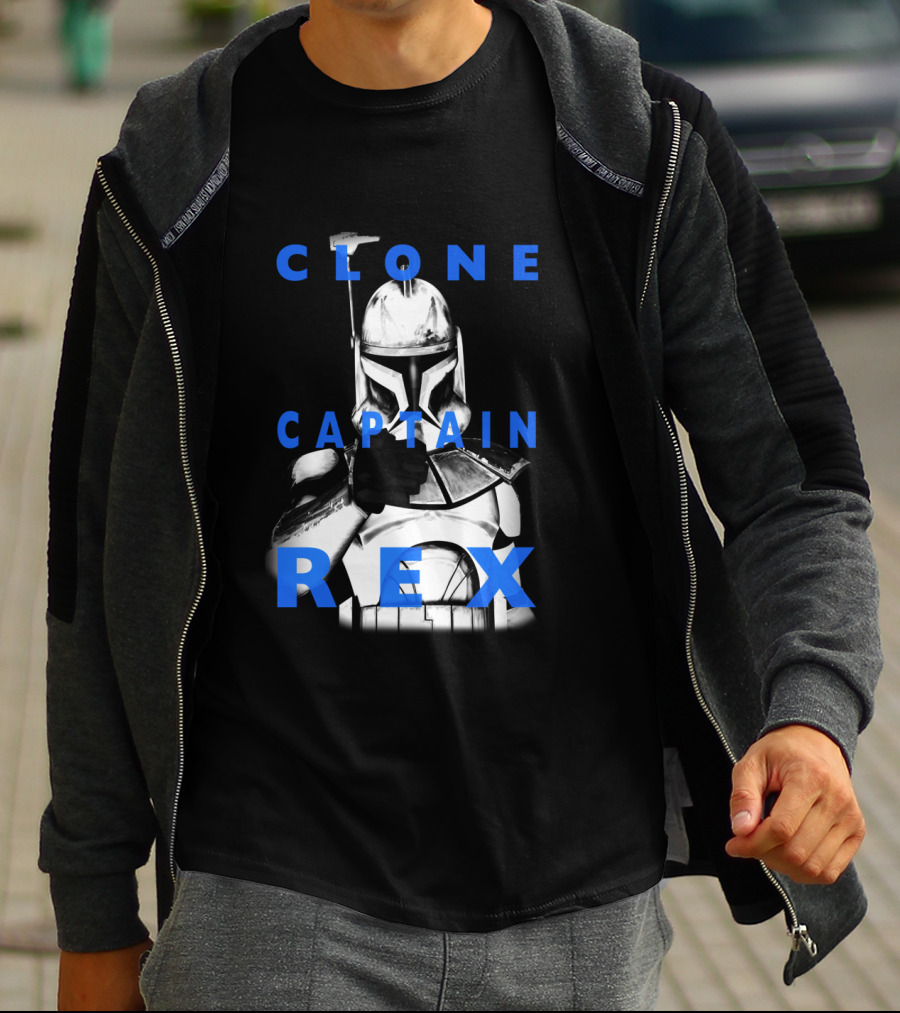 Star Wars The Clone Wars Clone Captain Rex T-Shirt
