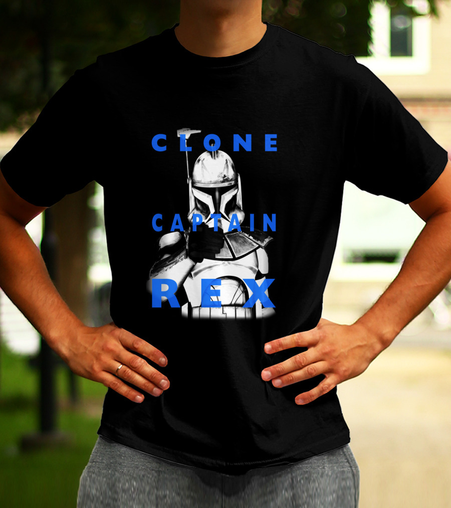 Star Wars The Clone Wars Clone Captain Rex T-Shirt