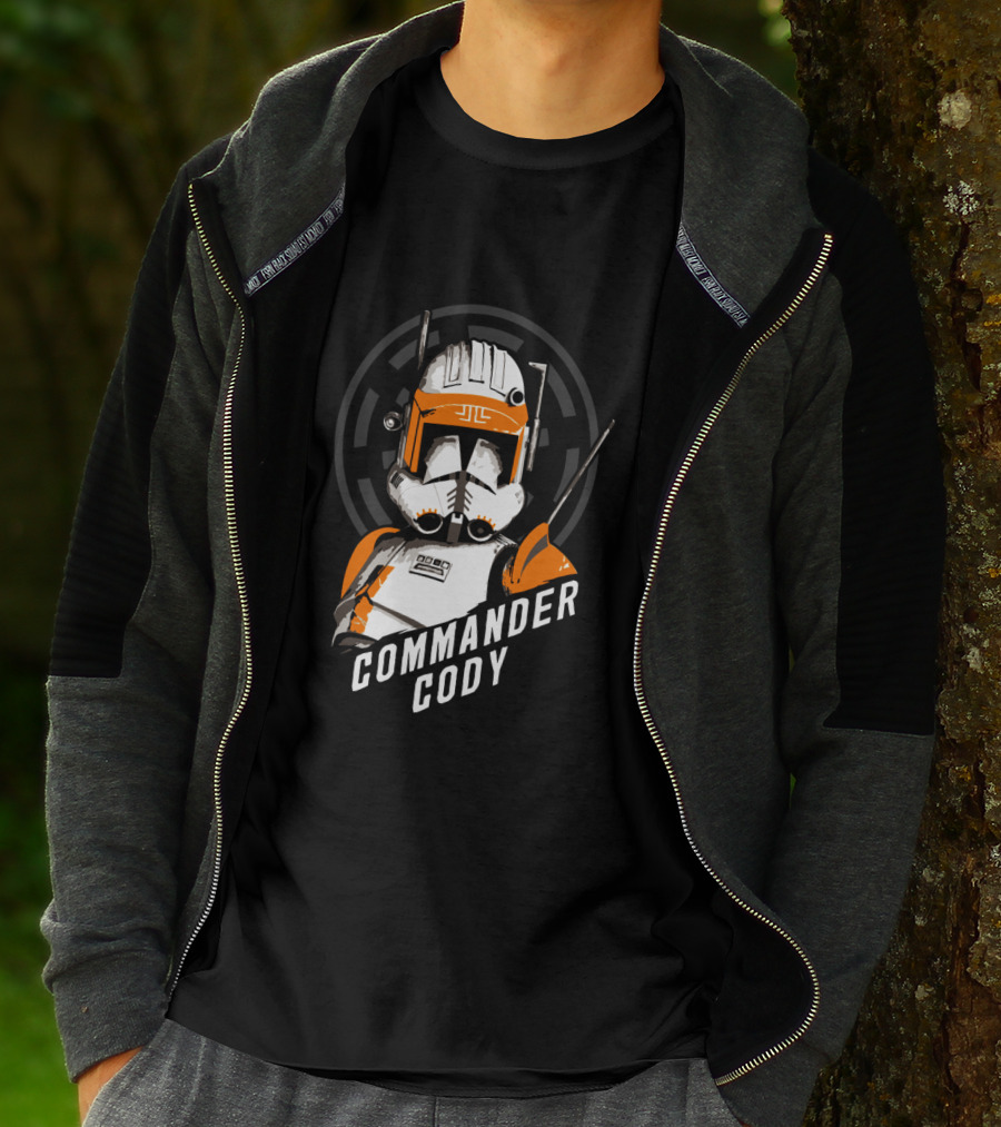 Commander Cody The Clone Wars Helmet Emblem T-Shirt