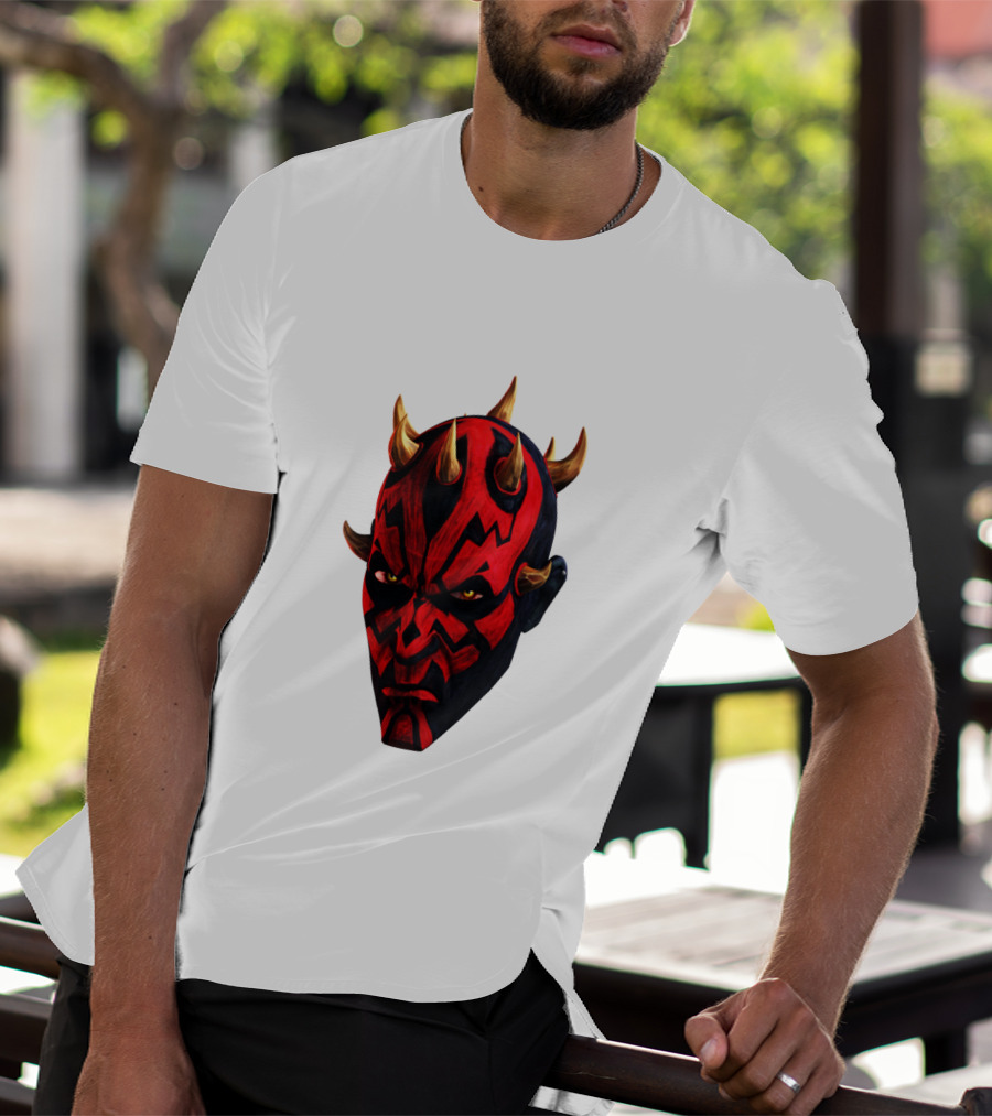 Star Wars The Clone Wars Darth Maul Character Face T-Shirt