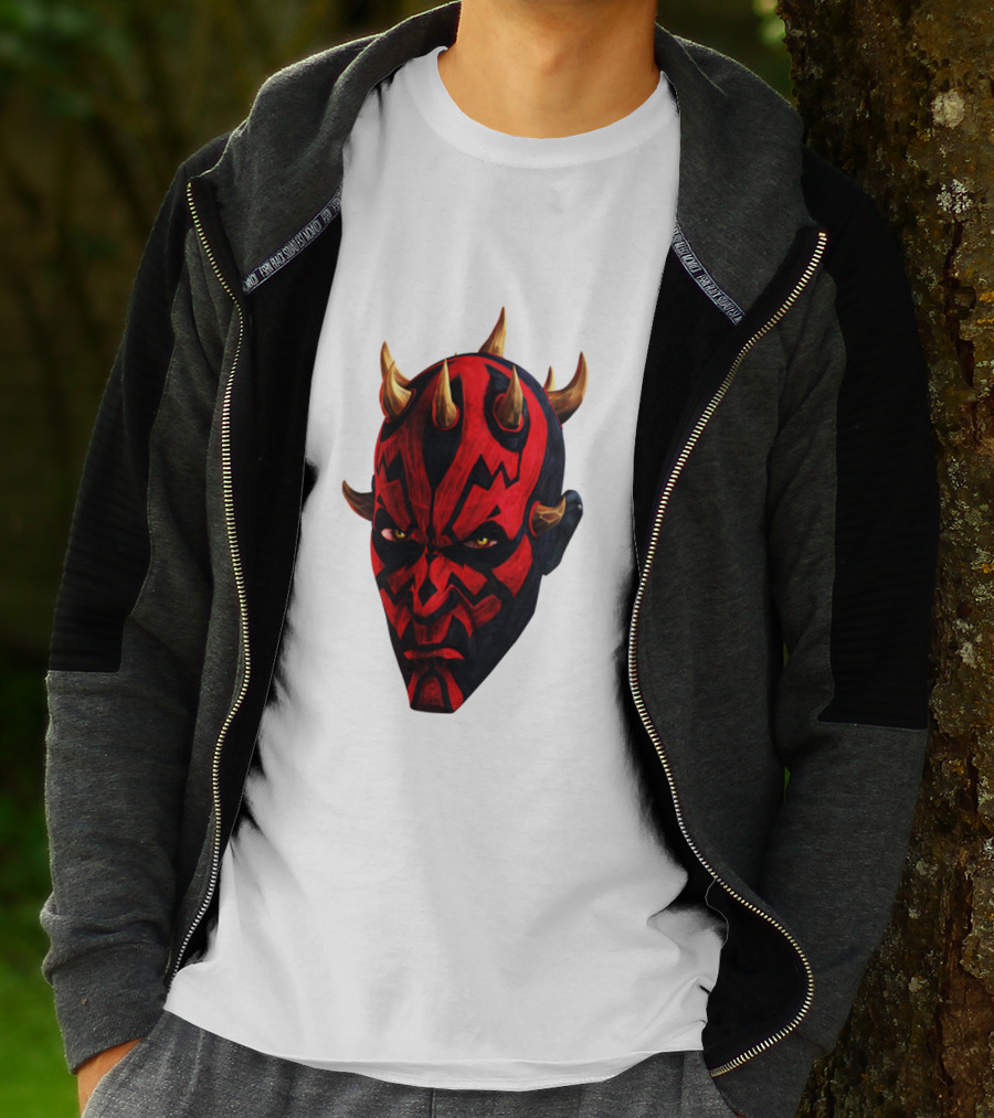 Star Wars The Clone Wars Darth Maul Character Face T-Shirt