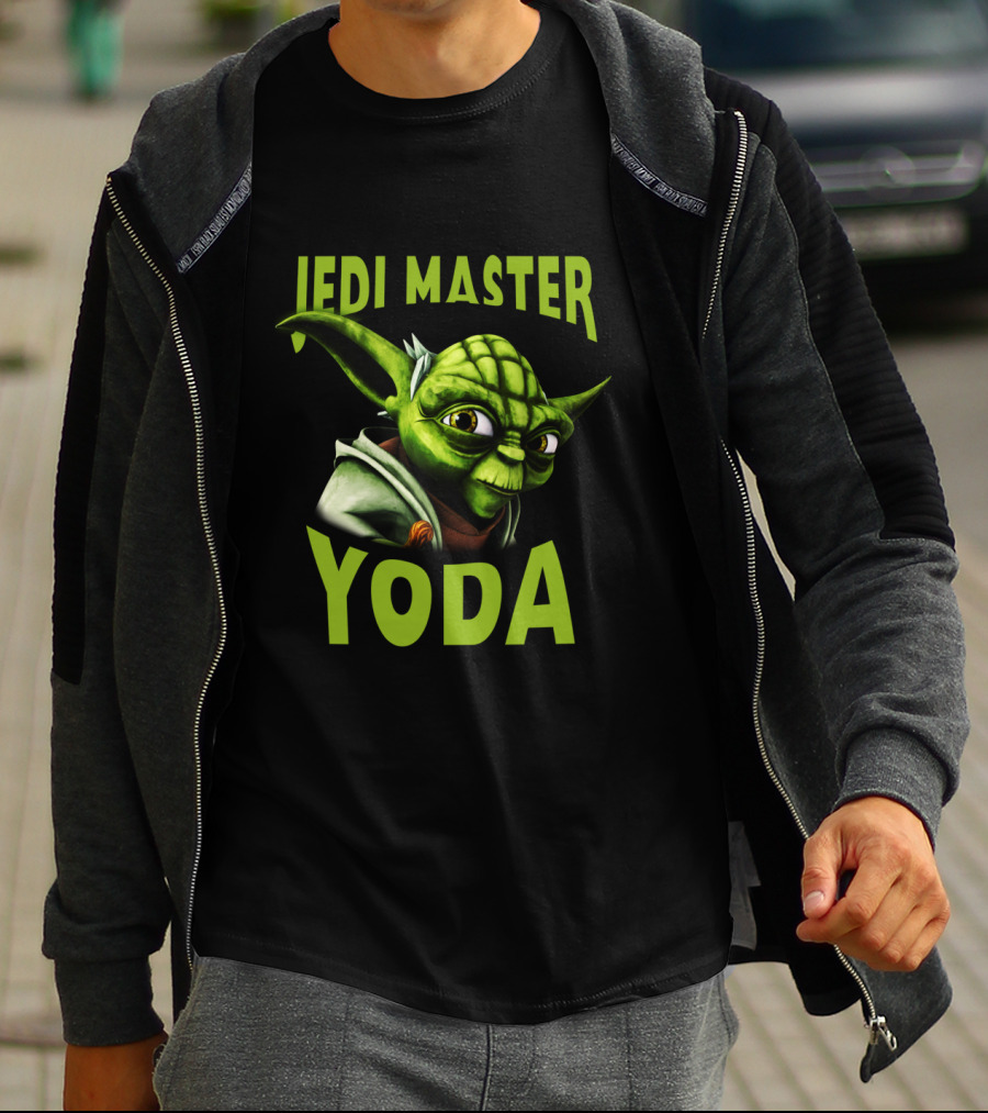 Jedi Master Yoda Big Face The Clone Wars T-Shirt