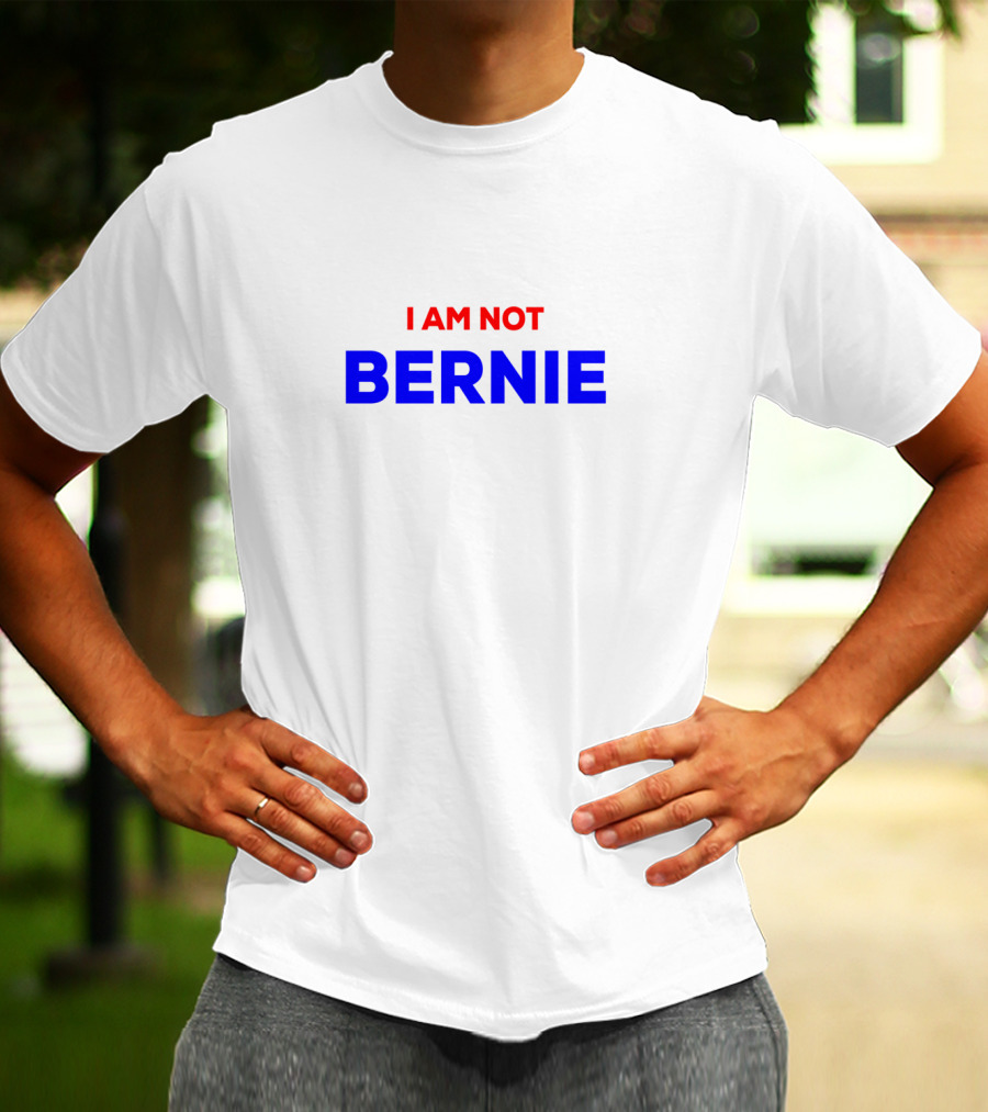 I Am Not Bernie Look Alike Buttercup T-Shirt