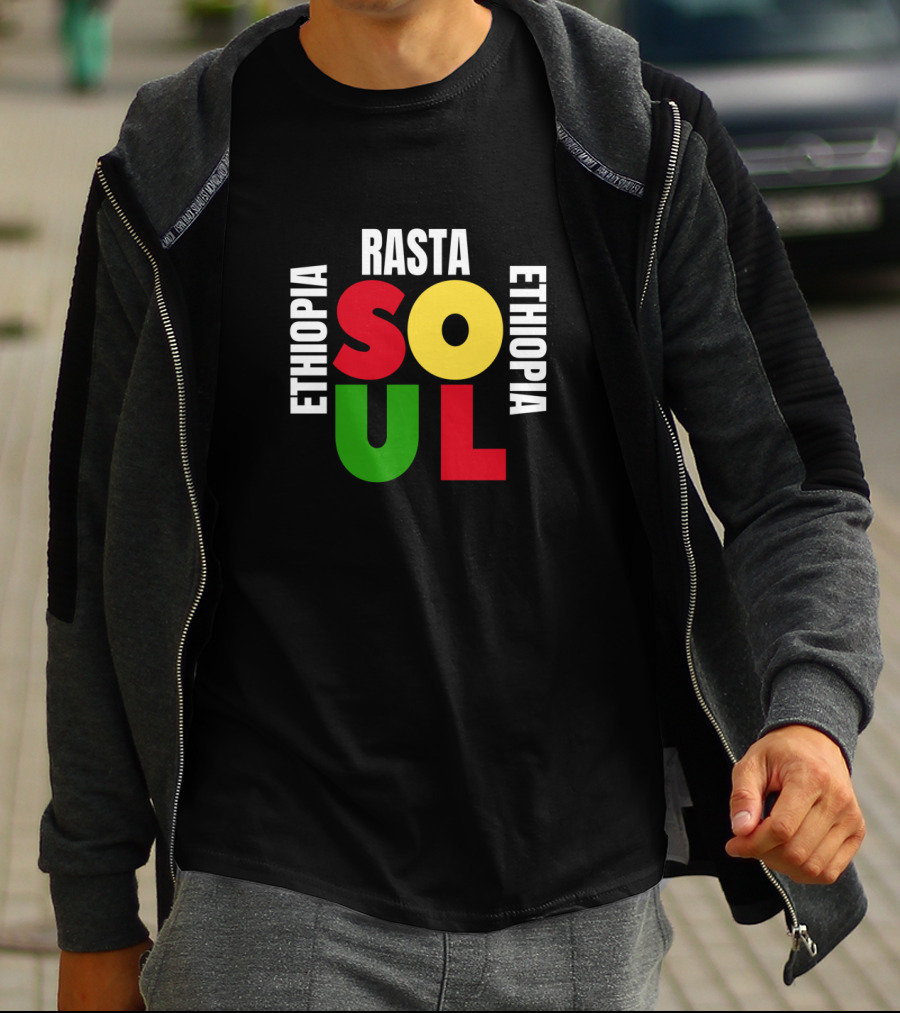 Ethiopia Rasta Soul Heritage Connection T-Shirt