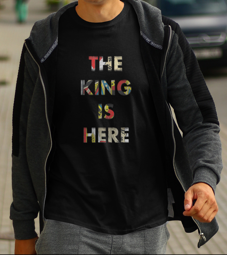 The King Is Here Playing Cards Poker Diamond T-Shirt