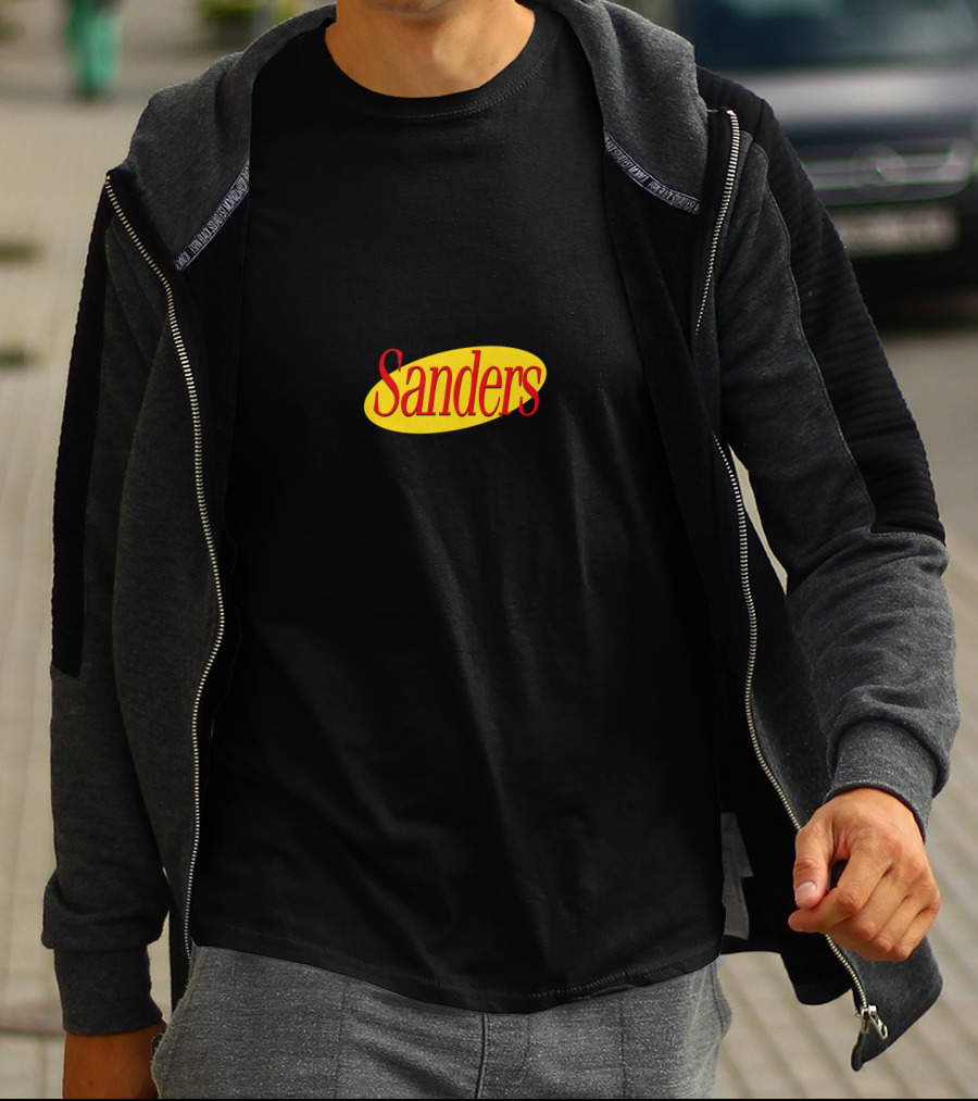 Sanders Seinfeld Style Logo Bernie Sanders T-Shirt