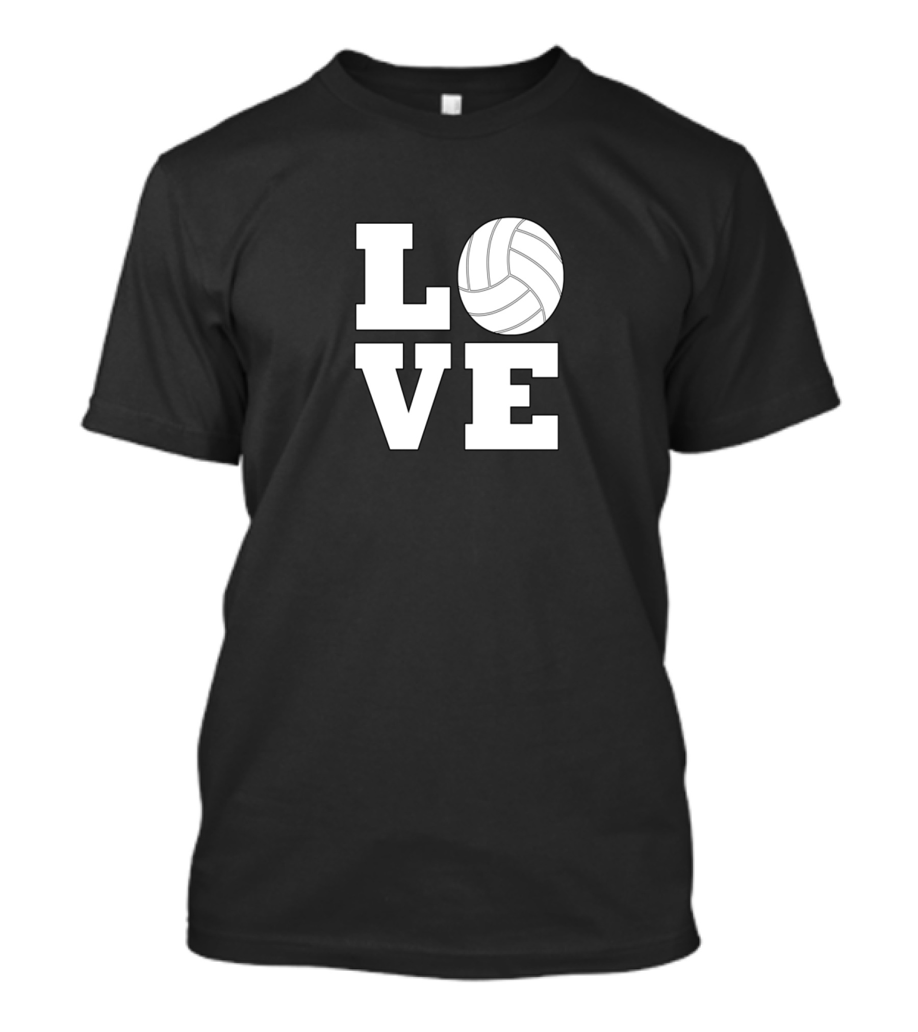 LOVE Volleyball Player Coach Sports Team T-Shirt