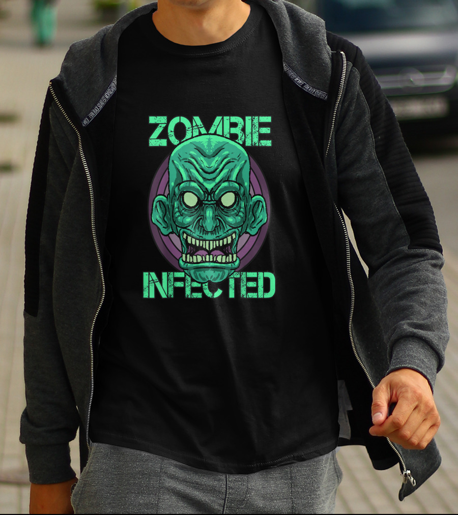 Zombie Infected Undead Walking Living Dead T-Shirt