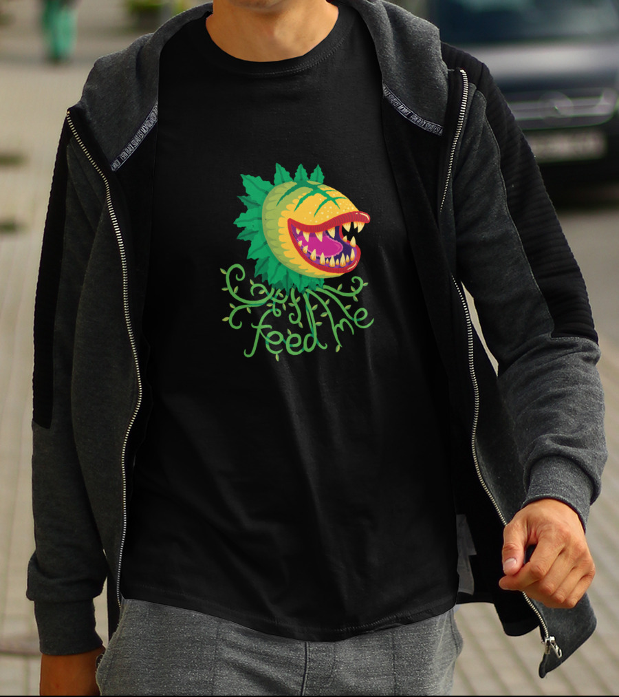 Little Shop Of Horrors Feed Me Audrey II T-Shirt