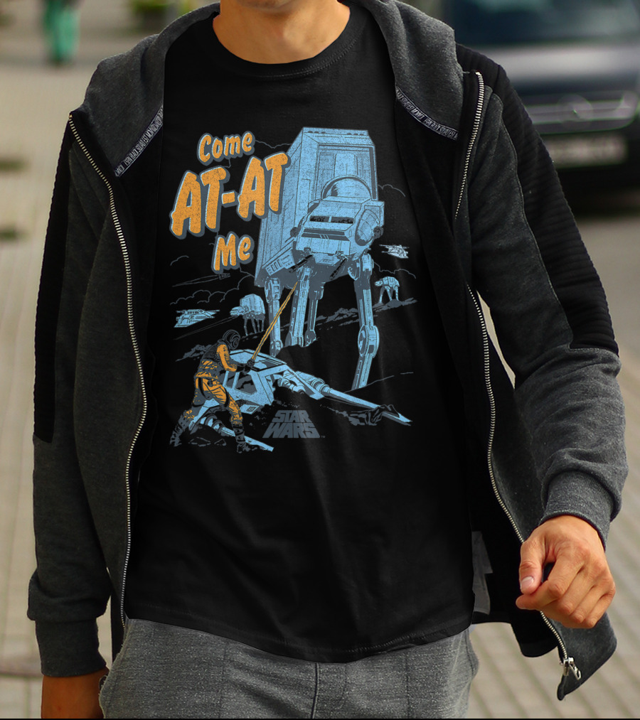 Come AT-AT Me Star Wars The Empire Strikes Back Battle Scene T-Shirt