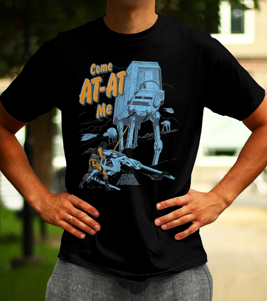 Come AT-AT Me Star Wars The Empire Strikes Back Battle Scene T-Shirt