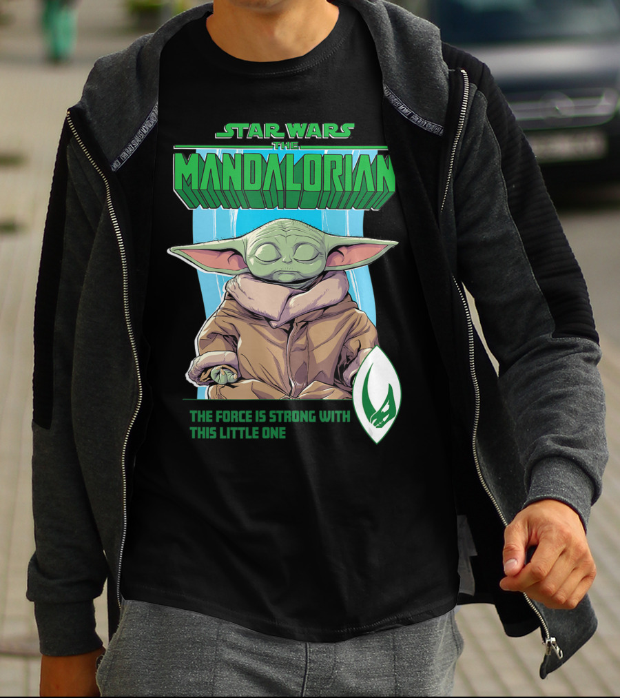 Star Wars The Mandalorian Grogu The Force Is Strong With This Little One T-Shirt