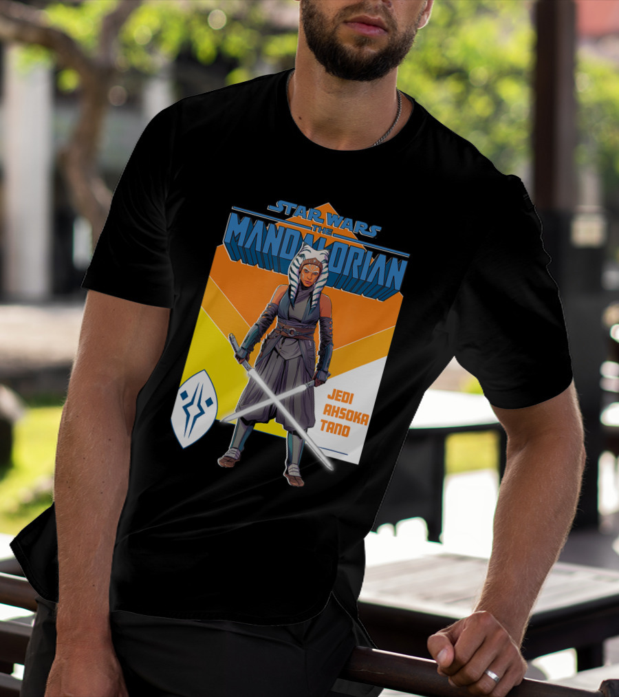 Star Wars The Mandalorian Jedi Ahsoka Tano Lightsaber T-Shirt