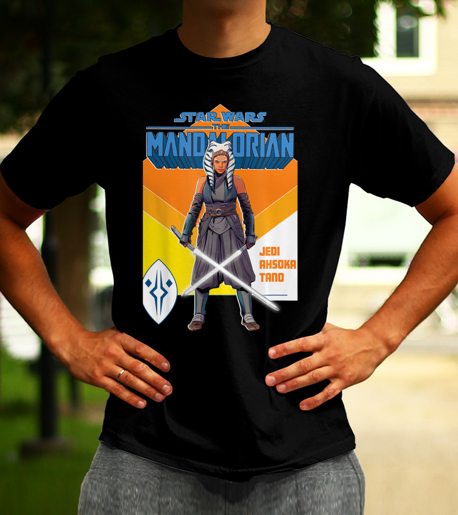 Star Wars The Mandalorian Jedi Ahsoka Tano Lightsaber T-Shirt
