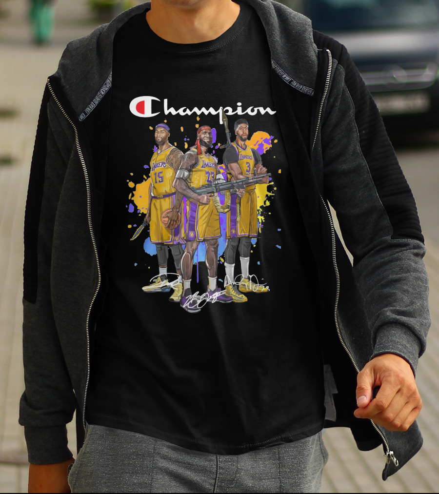 Champion Lakers Basketball Legends T-Shirt