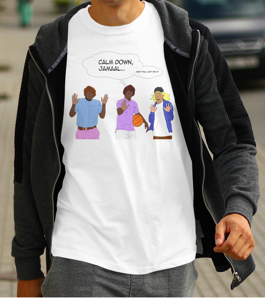 Calm Down Jamaal Don't Pull Out The 9 Rdcworld1 Merch T-Shirt