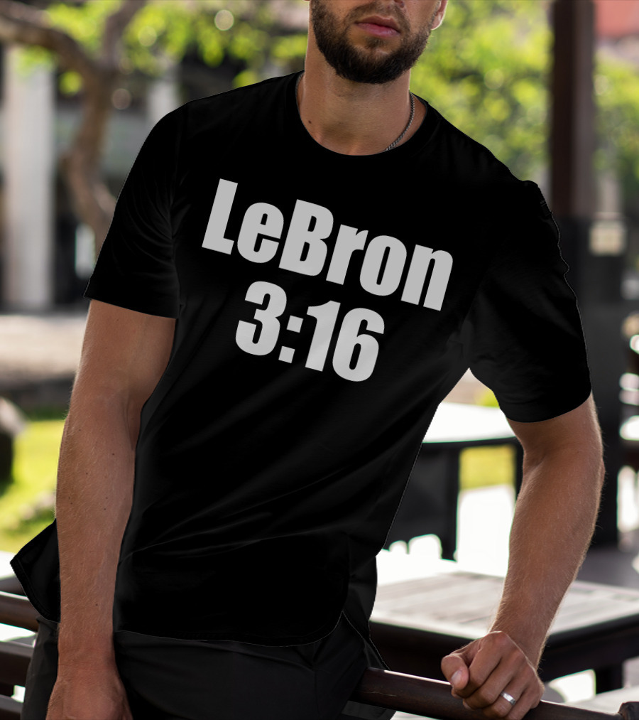 LeBron 3:16 Sports Icon T-Shirt
