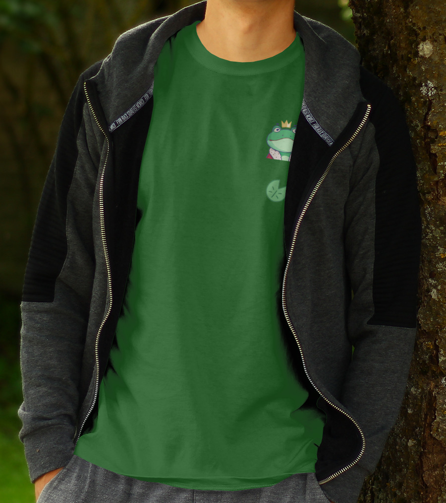 Boomerna Frog King Lily Pad Merch T-Shirt