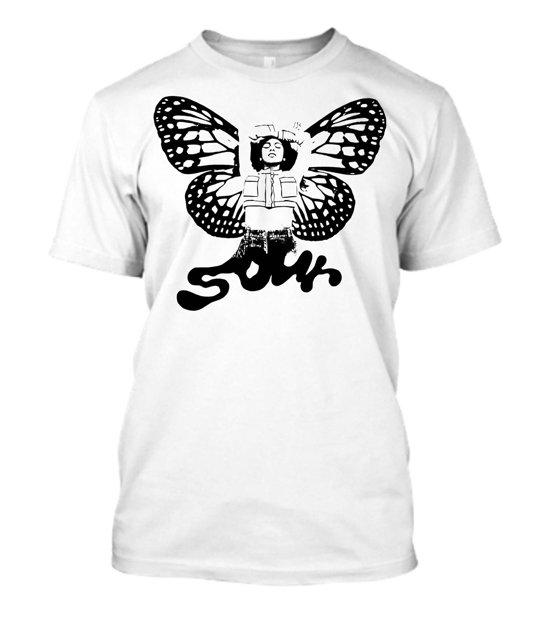 Traitor Olivia Rodrigo Sour Butterfly Wings T-Shirt