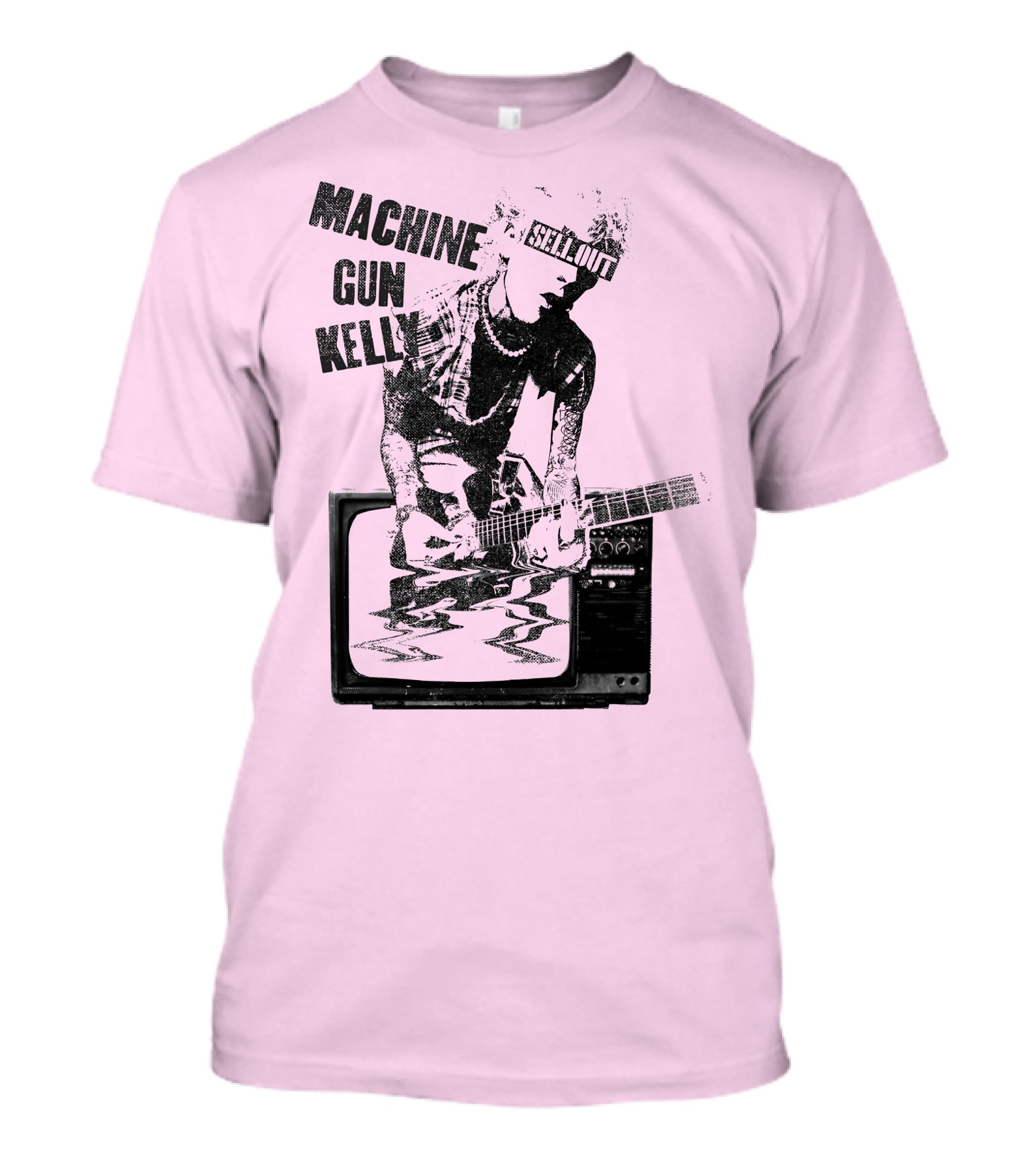 Machine Gun Kelly Sellout TV Guitar T-Shirt