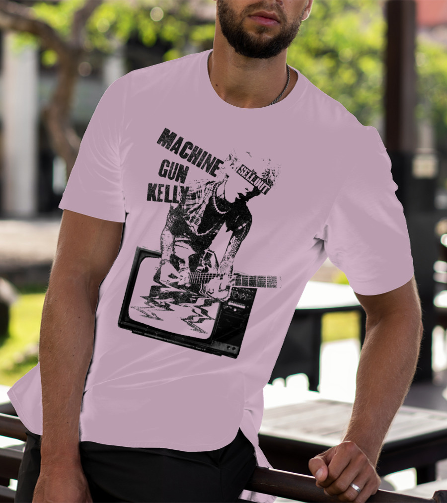 Machine Gun Kelly Sellout TV Guitar T-Shirt