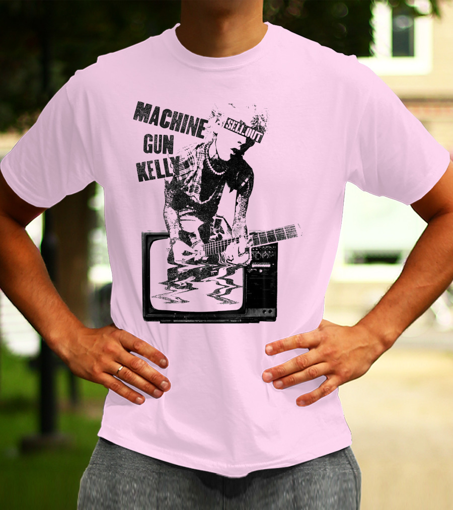 Machine Gun Kelly Sellout TV Guitar T-Shirt