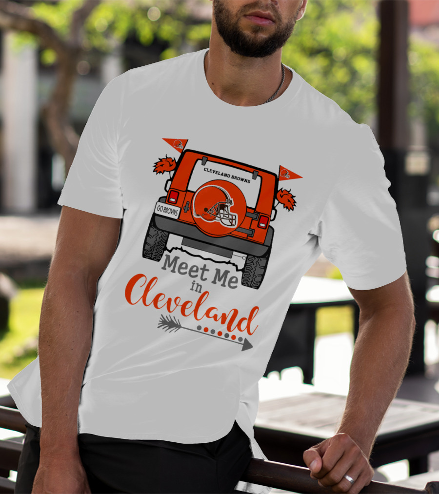 Cleveland Browns Meet Me In Cleveland Go Browns T-Shirt