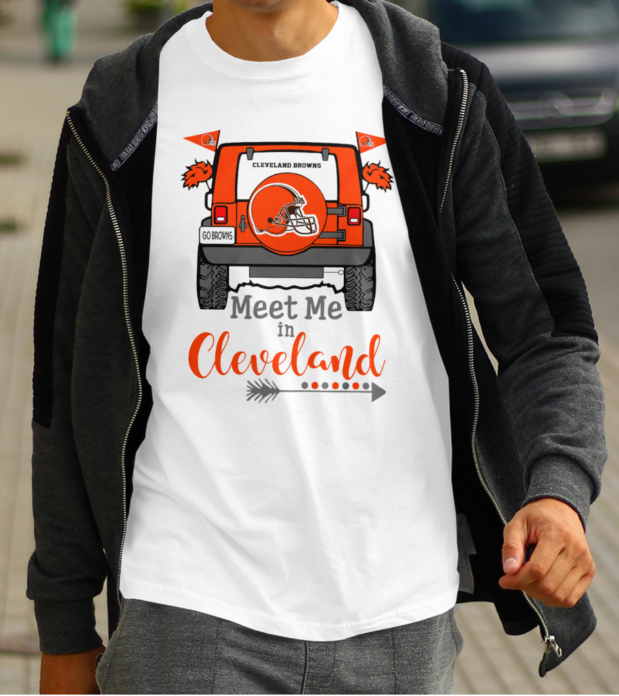 Cleveland Browns Meet Me In Cleveland Go Browns T-Shirt