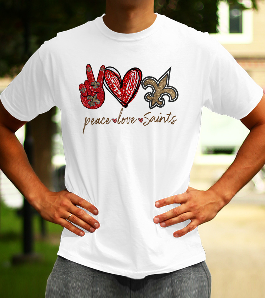 Peace Love Saints T-Shirt