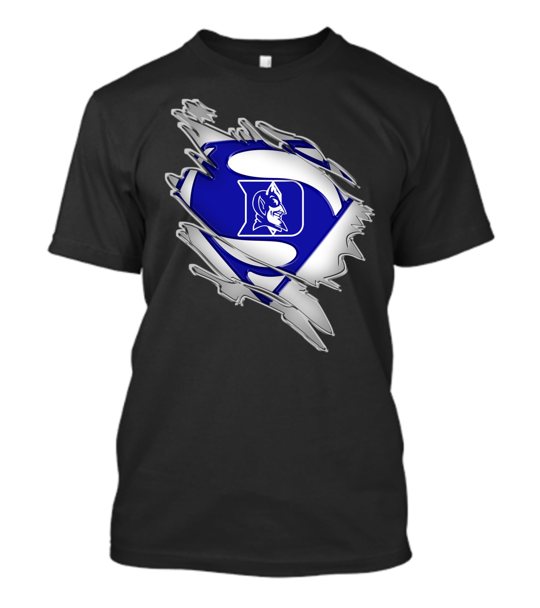 Duke Blue Devils Superman Icon T-Shirt