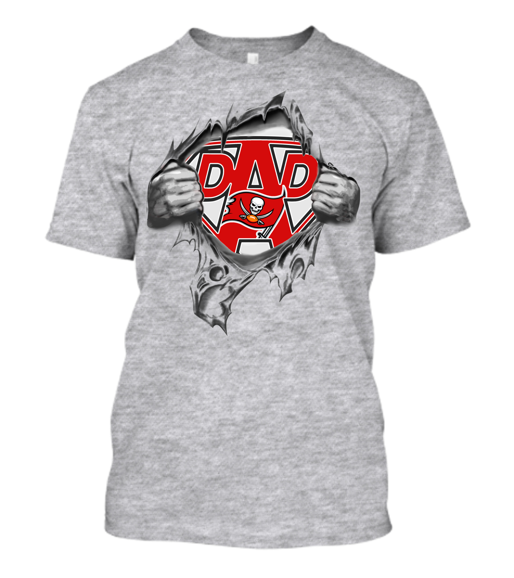 Super Dad Tampa Bay Buccaneers Hero T-Shirt