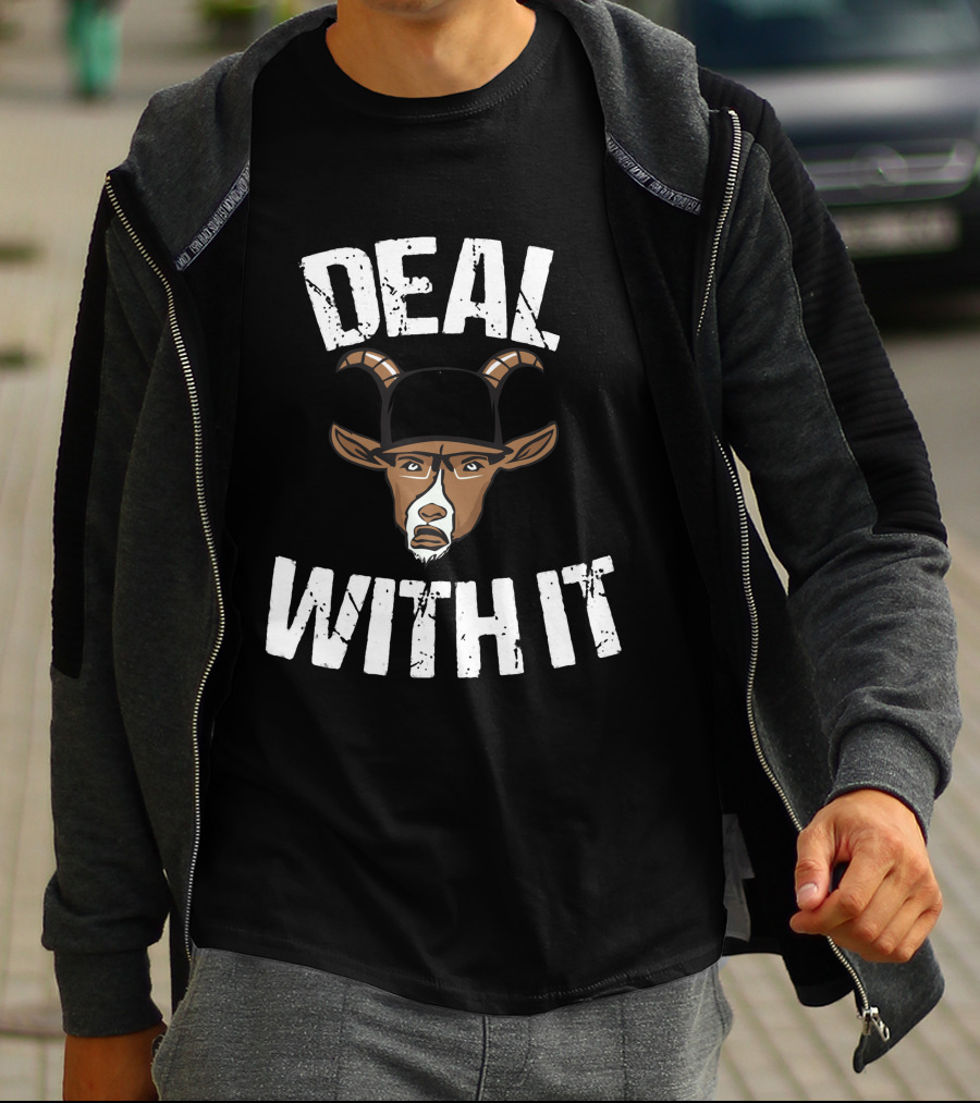Deal With It Free Joe Kelly Goat T-Shirt