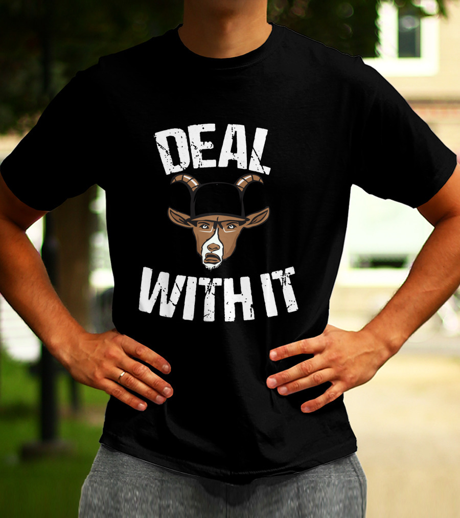 Deal With It Free Joe Kelly Goat T-Shirt