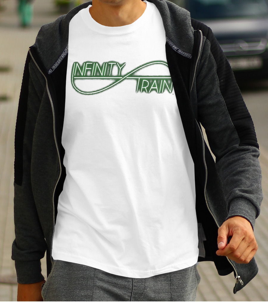 Kyle Mccarley Infinity Train Green Infinity T-Shirt