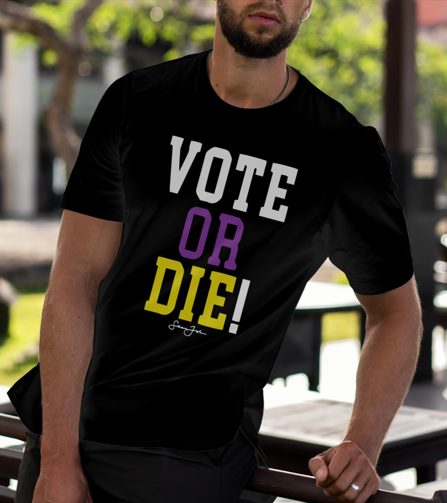 Vote Or Die Lebron James Signature T-Shirt