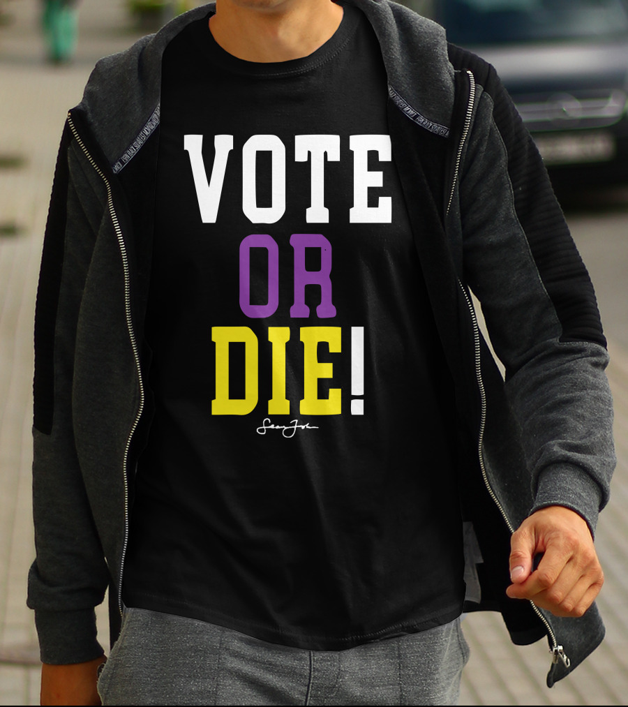 Vote Or Die Lebron James Signature T-Shirt