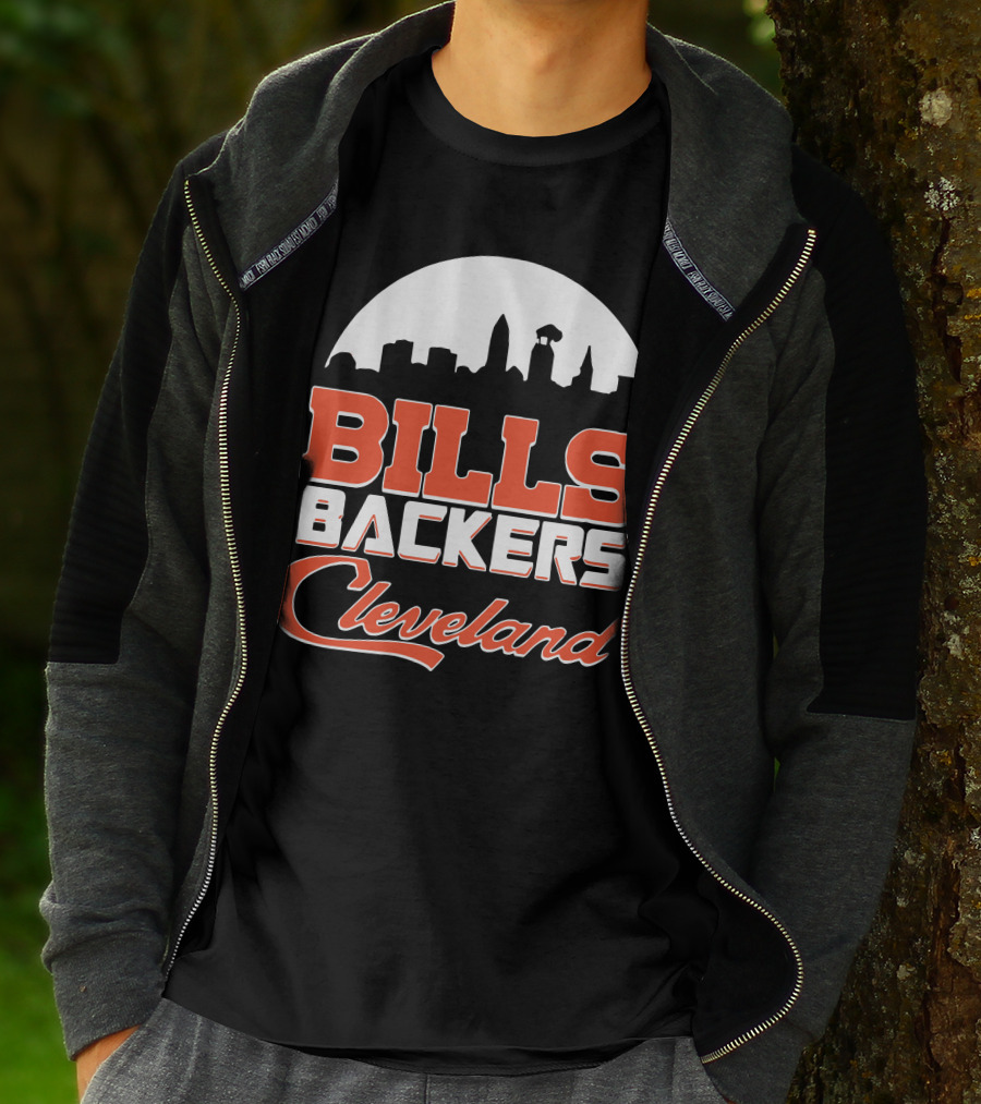 Bills Backers Cleveland Skyline T-Shirt