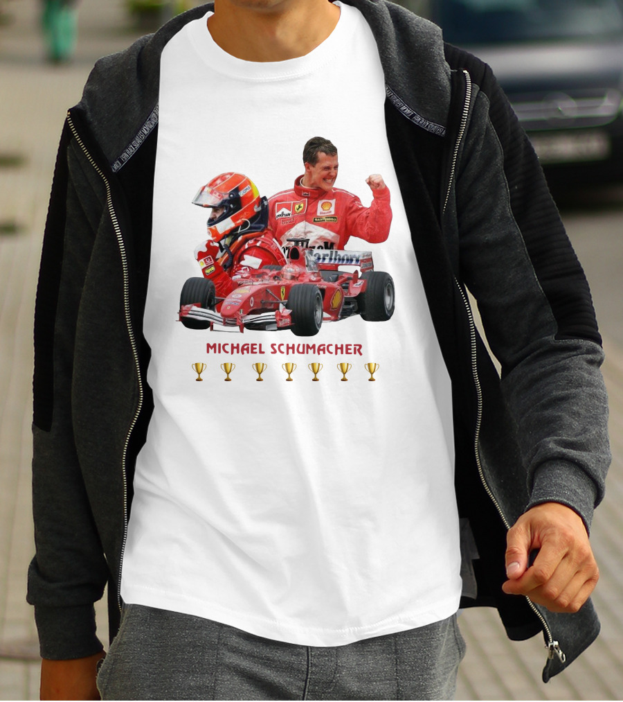 Michael Schumacher Ferrari Racing Champion Thank You For The Memories T-Shirt