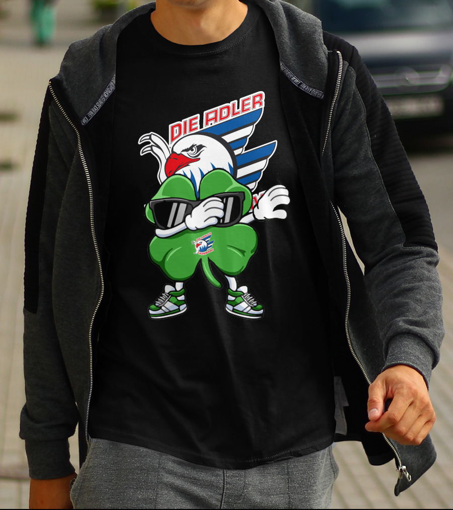 Die Adler Mannheim Lucky Clover Sports T-Shirt