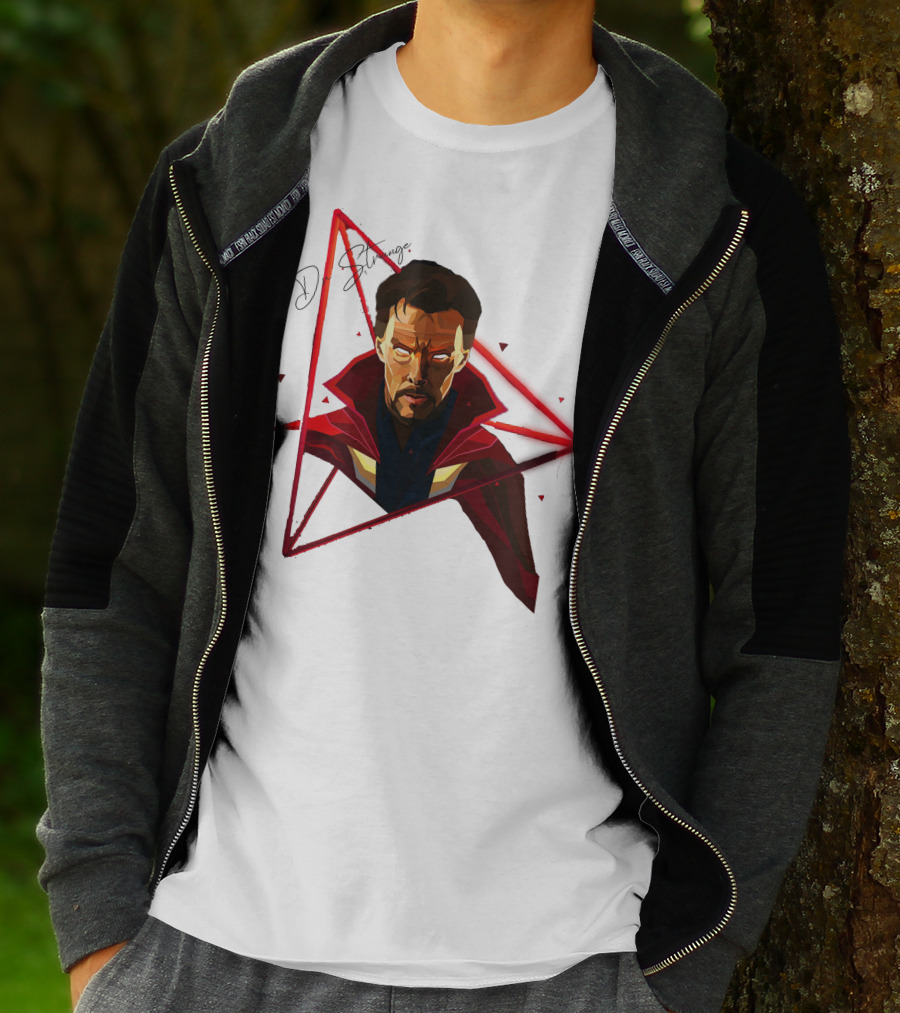 Dr Strange DS1009 Triangle Emblem T-Shirt