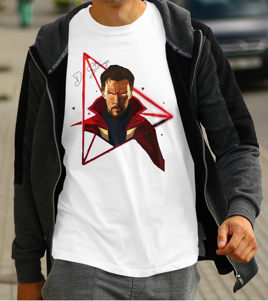 Dr Strange DS1009 Triangle Emblem T-Shirt