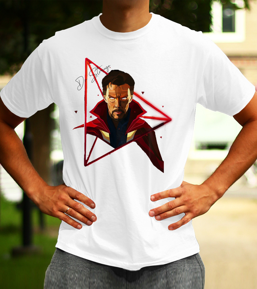 Dr Strange DS1009 Triangle Emblem T-Shirt