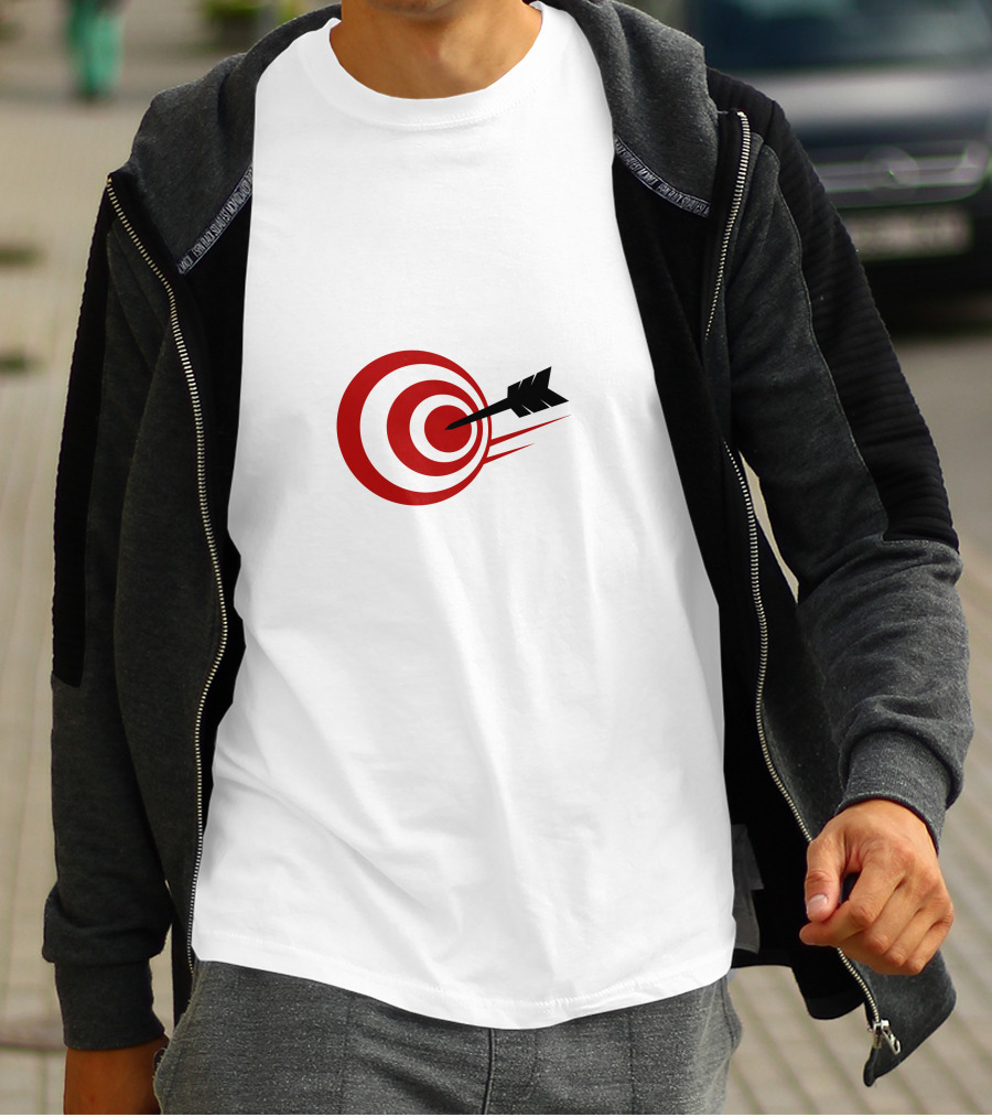 Target Bullseye With Arrow T-Shirt
