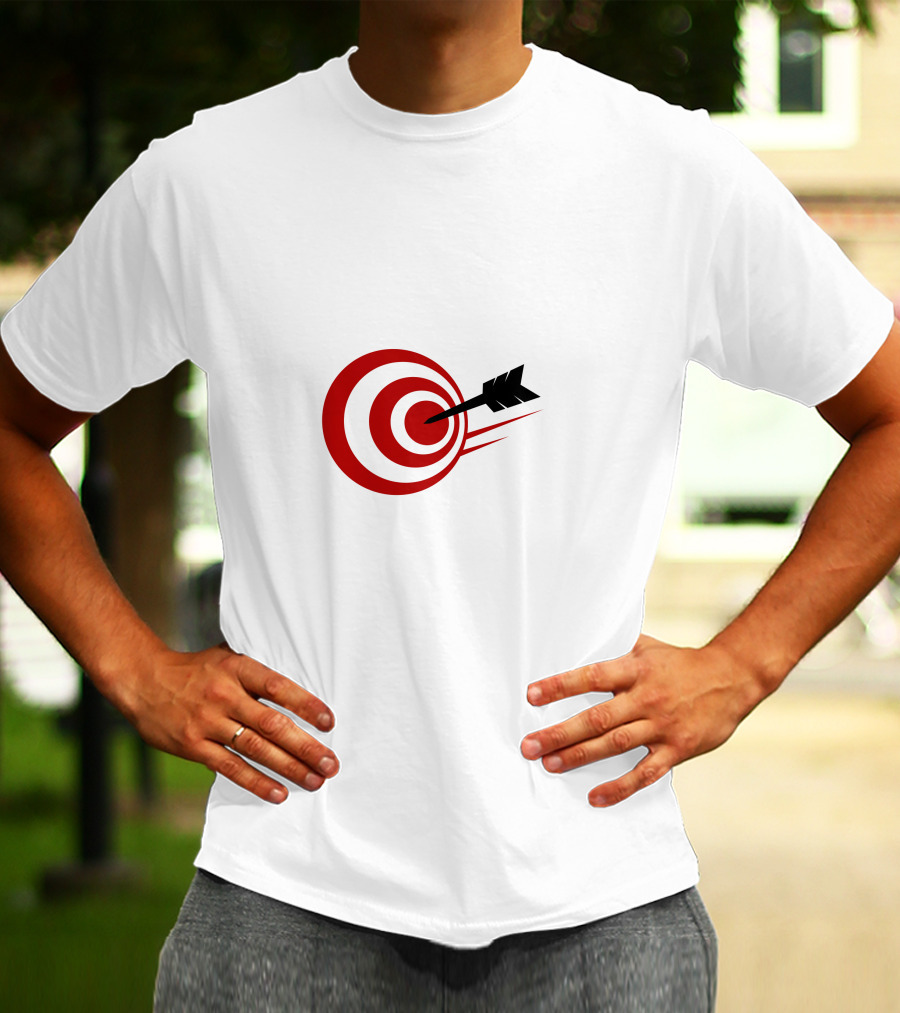 Target Bullseye With Arrow T-Shirt