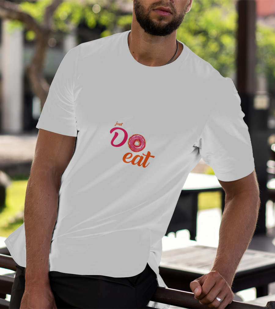 Just Do Eat Donut Media T-Shirt