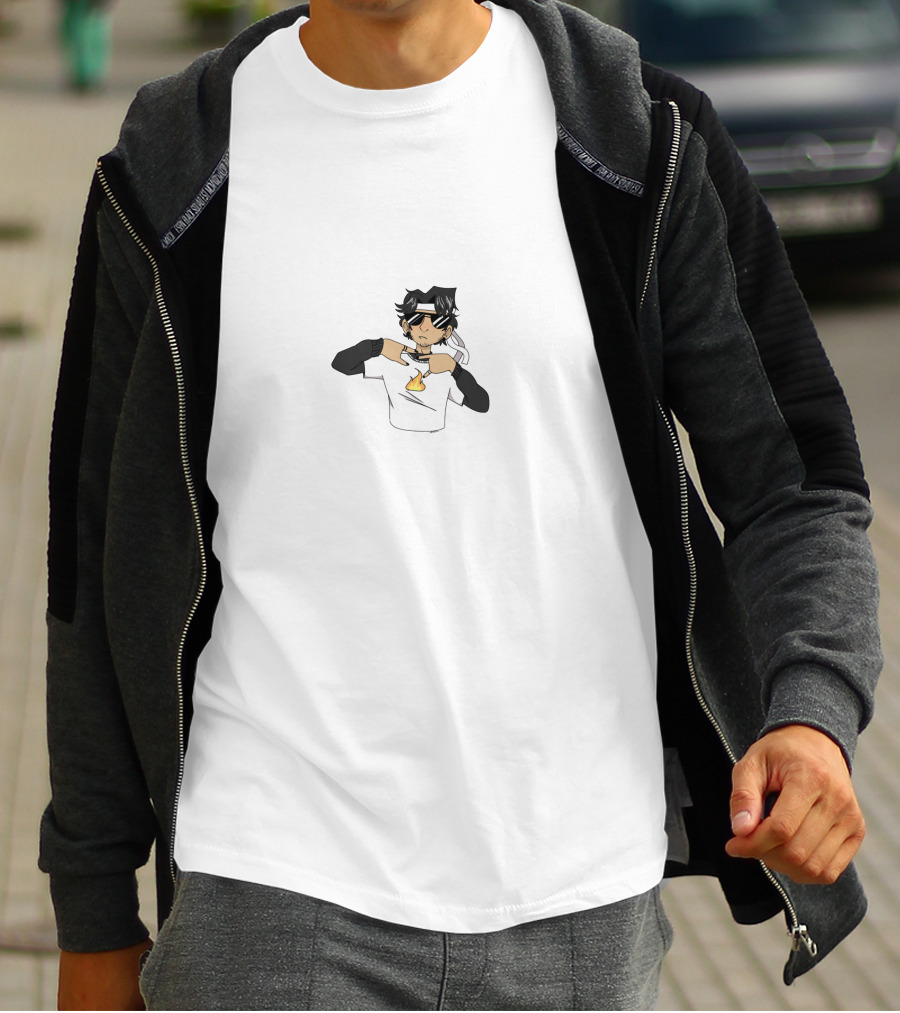 Georgenotfound Flame Graphic Character T-Shirt