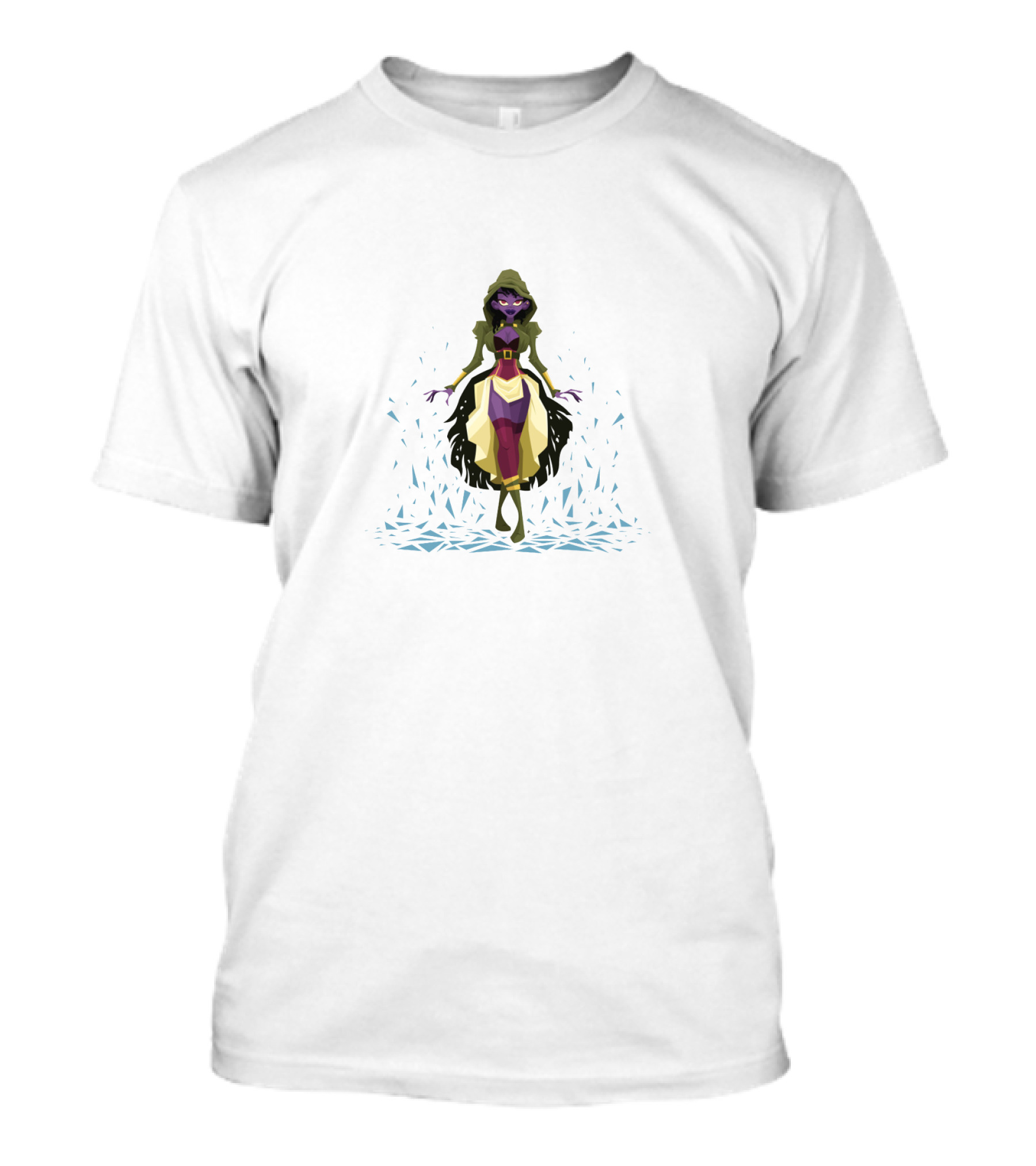 Cloak Iconic Hooded Mysterious Character With Mystic Aura T-Shirt